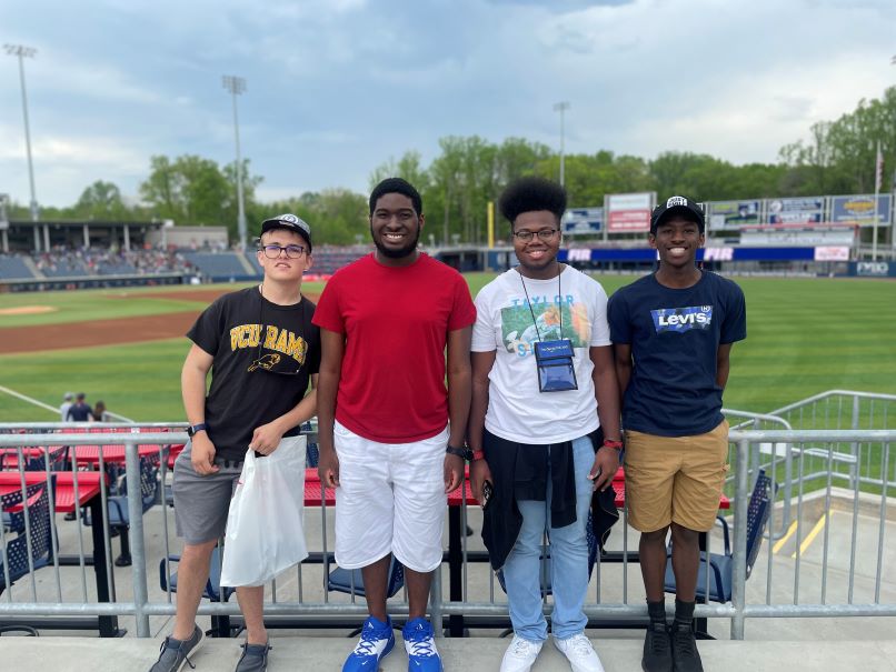 Project SEARCH Interns at Fredericksburg Nationals game