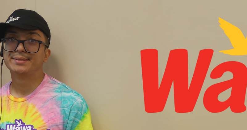 Charles working at Wawa