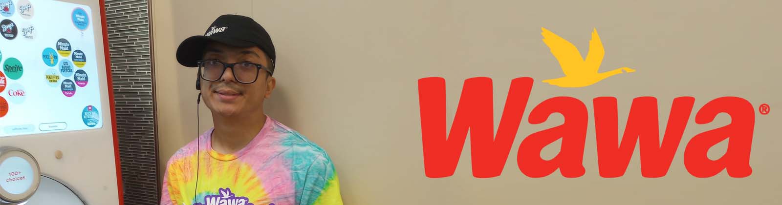 Charles working at Wawa