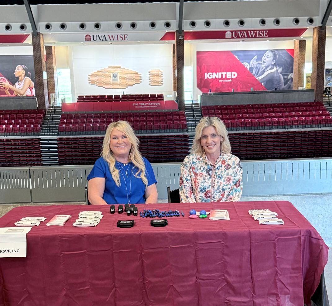 Valeria at SWVA Career Fair