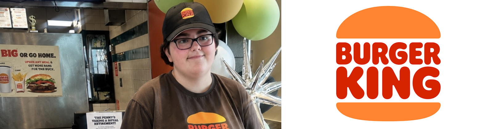 Caitlyn at Burger King