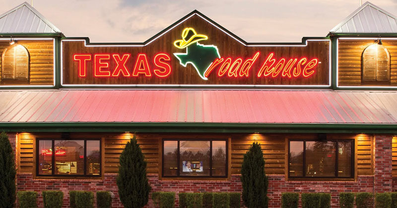 Connor at Texas Roadhouse in Bristol, VA
