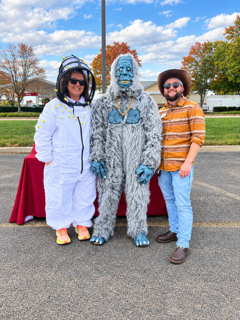 RSVP, Inc. staff at Hallowheels 2026